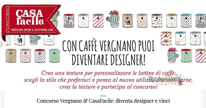 Diventa designer con Caffè Vergnano