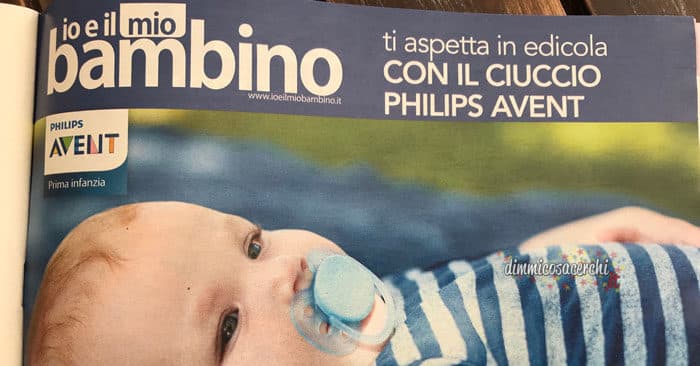 Io e Il mio bambino con ciuccio Philips Avent