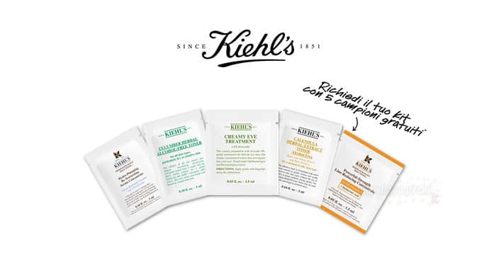 Kiehl's campioni omaggio Kiehl's campioni omaggio