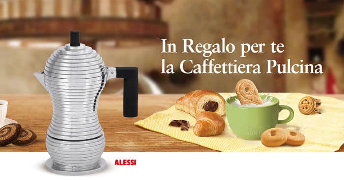 Mulino Bianco caffettiera Pulcina