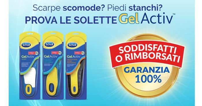 Solette Gel Activ: soddisfatti o rimborsati