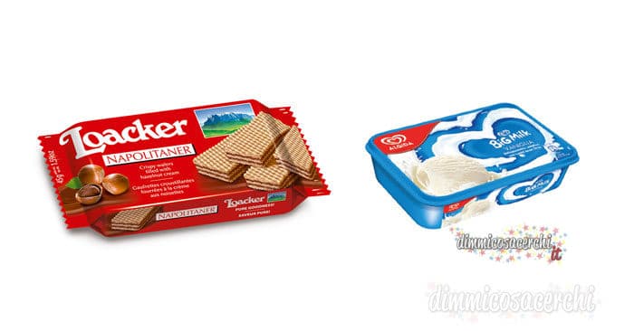 Vinci set da colazione con Algida e Loacker