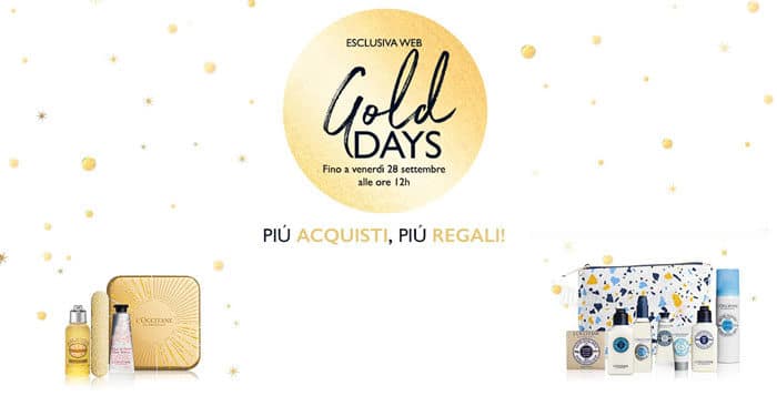 Gold Days L'Occitane