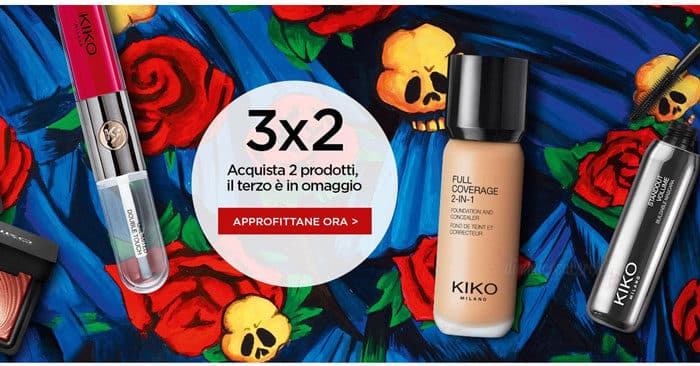 3 x 2 Kiko Cosmetics