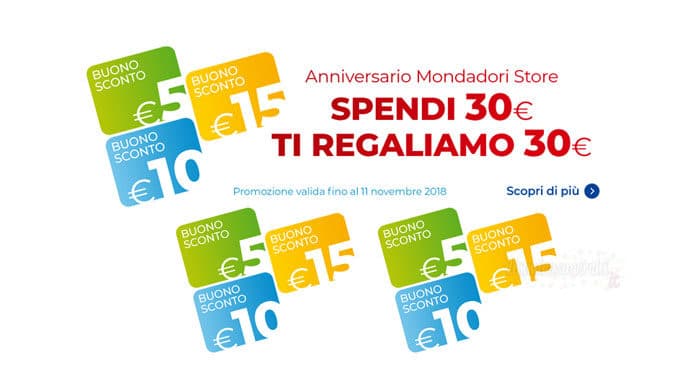 Anniversario Mondadori Store