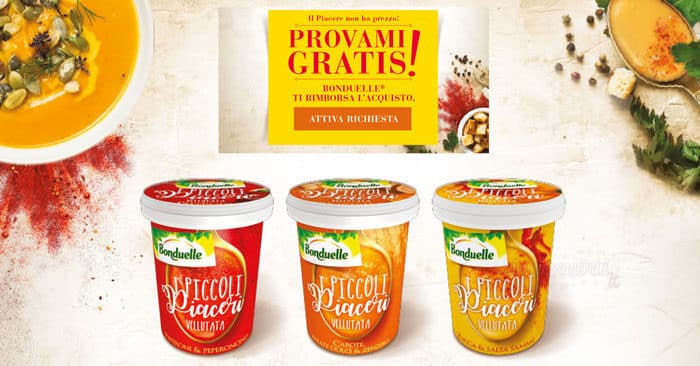 Bonduelle Piccoli Piaceri: provami gratis!