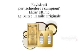 Campioni omaggio Elixir Ultime Le Bain e L'Huile Originale