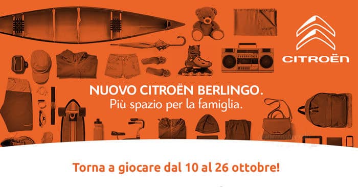 Concorso Berlingo Shopping Experience