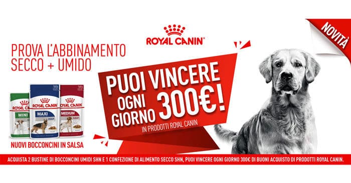 Concorso Bocconcini Vincenti Royal Canin
