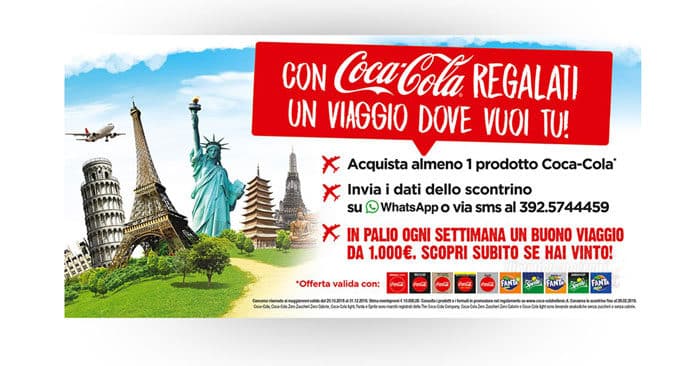 Concorso "Viaggia con Coca Cola"