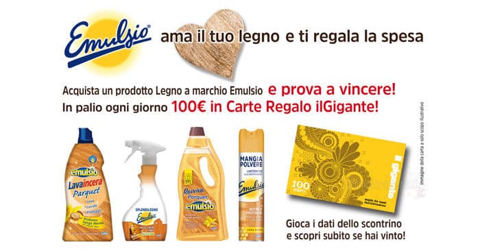 Concorso a premi "EmulsioLegno2018"