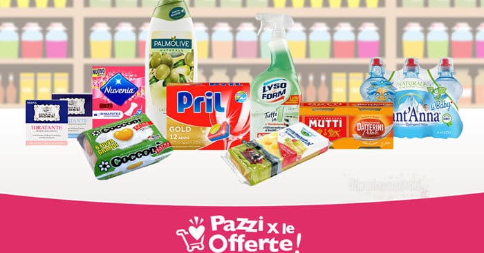 Coupon Palmolive, Acqua alle Rose, Mutti, Pril e altri