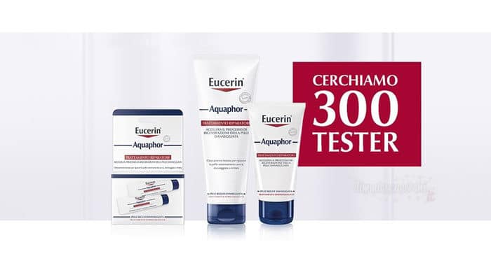 Diventa tester Eucerin Aquaphor Trattamento Riparatore