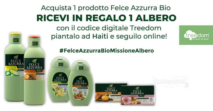 Felce Azzurra Bio ti regala un albero!