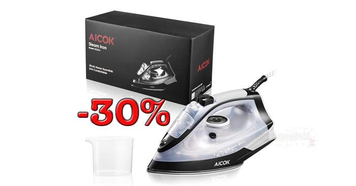 Ferro da stiro Aicok: sconto del 30%