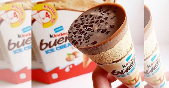 Gelati Kinder: in arrivo in italia!