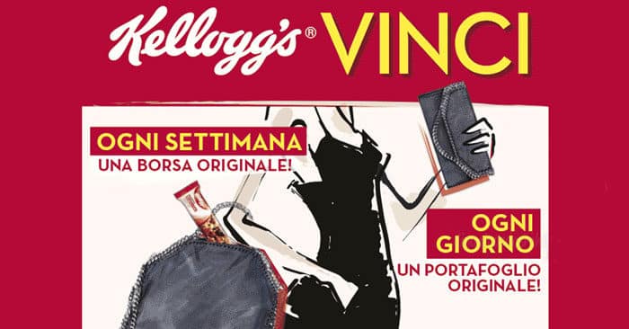 Kelloggs: vinci borse e portafogli Stella Mc Cartney