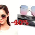 Occhiali da sole da donna scontati del 40%