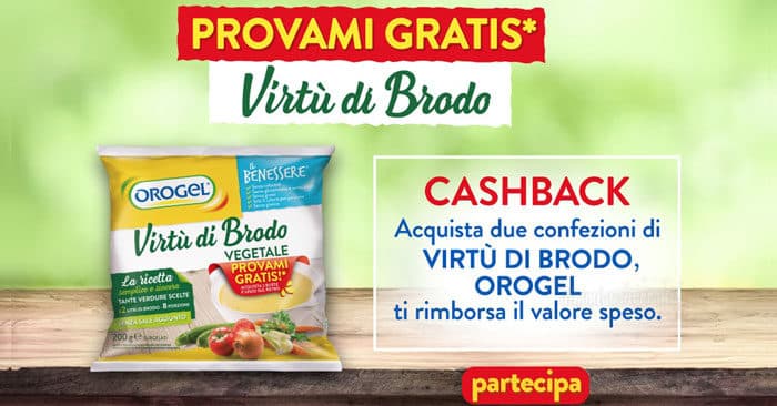 Orogel Virtu di Brodo "Provami gratis"