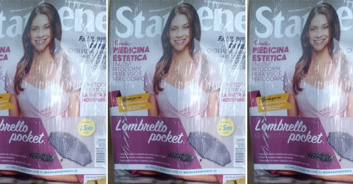 Rivista Starbene con ombrello Pocket