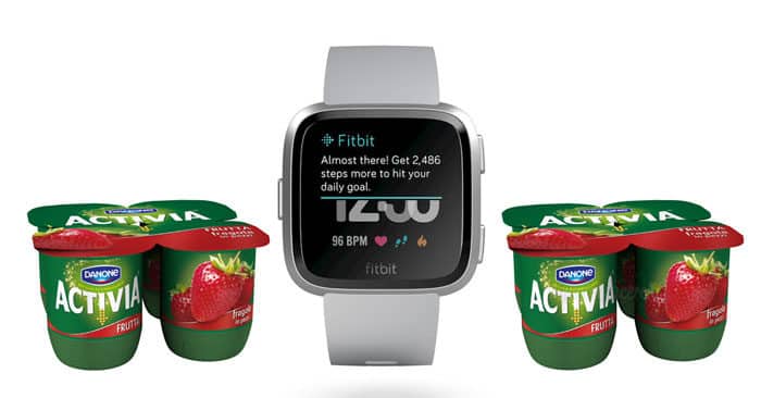 Vinci Smartwatch fitbit con Activia