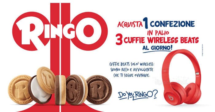 Vinci le cuffie Beats con Ringo