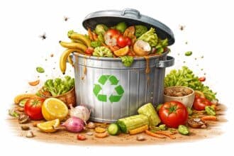 spreco di cibo