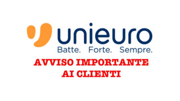 Unieuro: falsa vincita di prodotti di telefonia