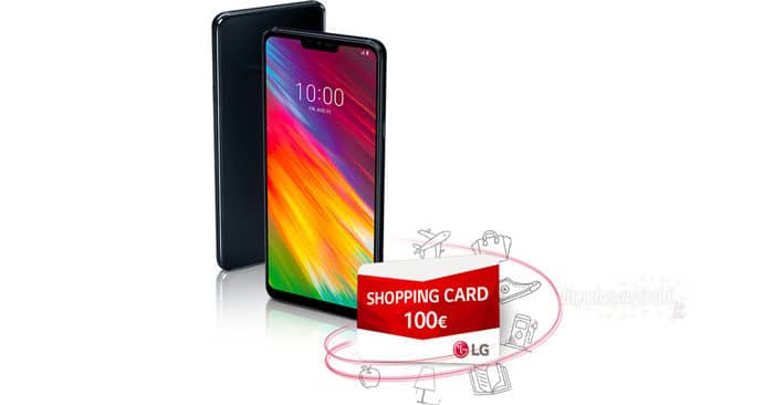 LG G7 ti regala una shopping card da 100,00€