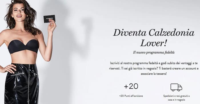Programma fedeltà Calzedonia Lover