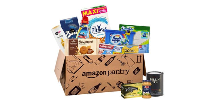 Scatole Amazon Pantry scontate