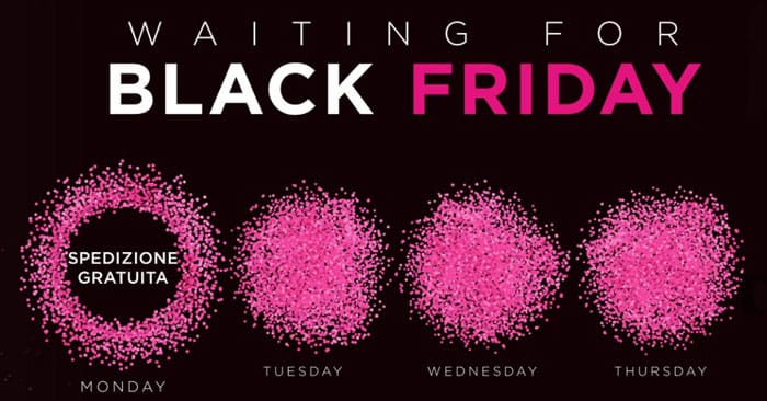 Spedizione gratuita Black Friday Yamamay Spedizione gratuita Black Friday Yamamay