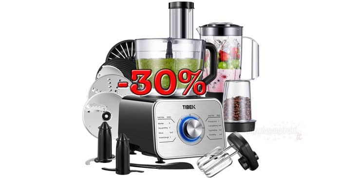 Tibek Robot da cucina 7 in 1 sconto