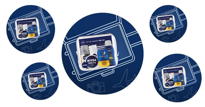 Vinci gratis travel kit Nivea Men