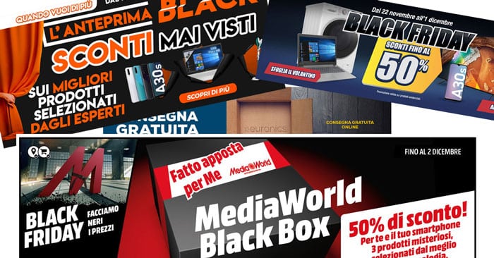 Volantini Black Friday 2019