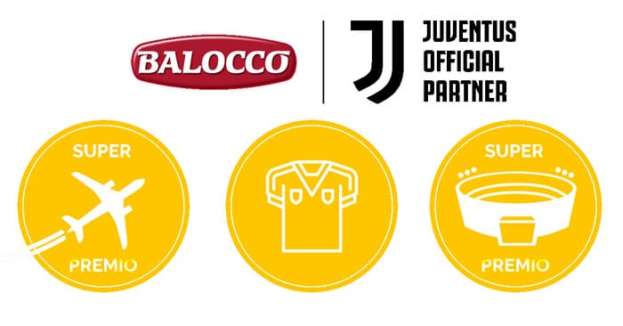 Concorso Balocco: vinci premi Juventus