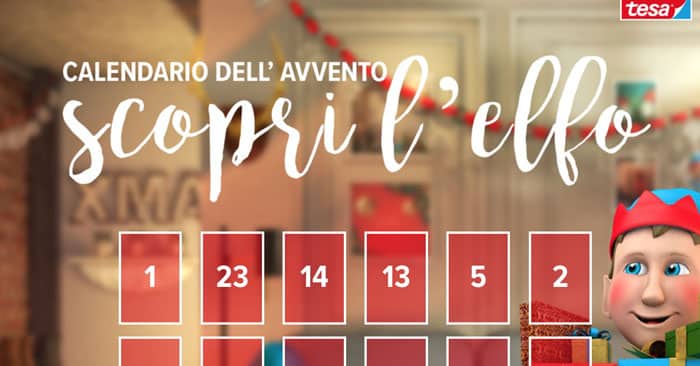 Concorso Calendario Avvento Tesa