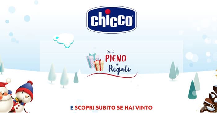 Concorso Chicco "Fai il pieno di regali"