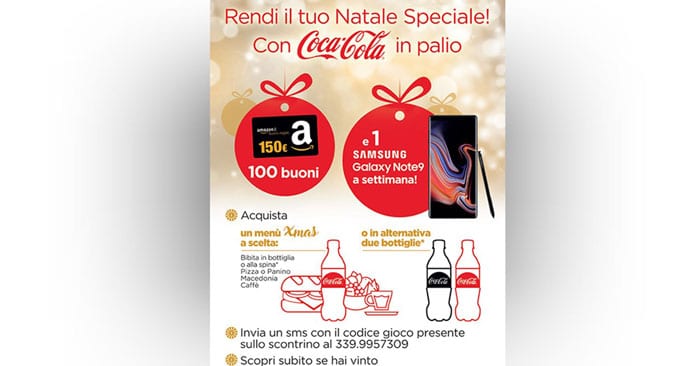 Concorso Coca Cola e My Chef