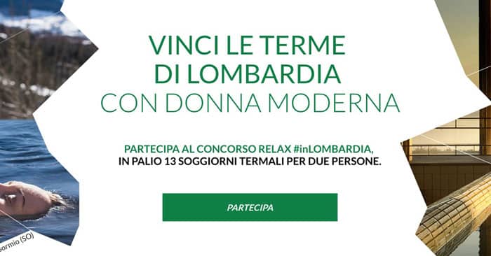 Concorso Donna Moderna: vinci terme