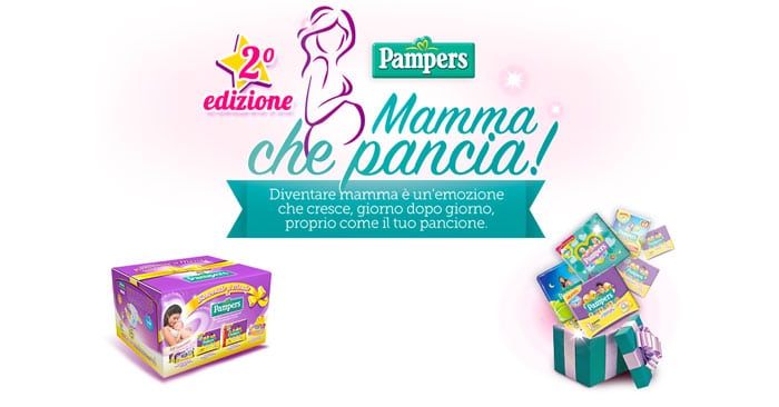 Concorso Pampers "Mamma che pancia"