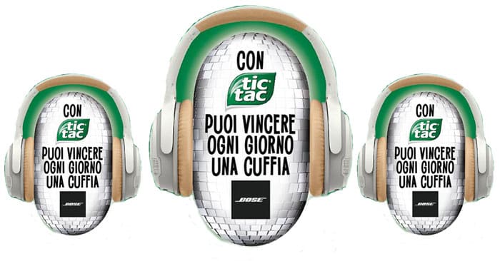 Concorso Tic Tac: vinci cuffia Bose SoundLink