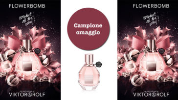 Flowerbomb: richiedi il campione omaggio in FIALETTA