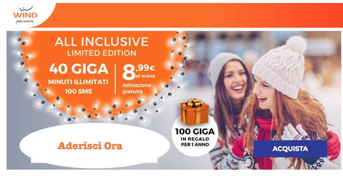 Wind All Inclusive Limited Edition Natale 2018