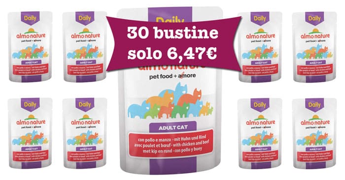 Almo Nature Daily gatto offerta