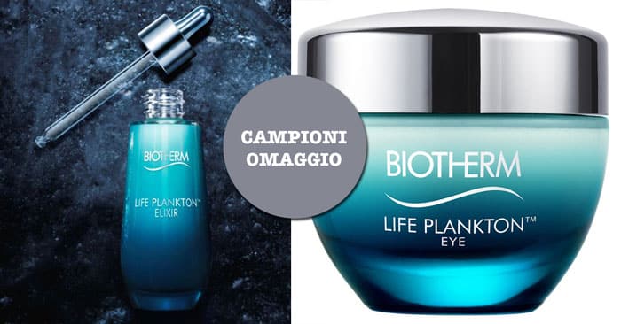 Campioni omaggio Life Plankton Biotherm