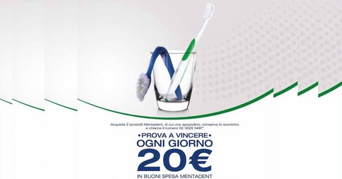 Concorso Mentadent vinci buoni spesa