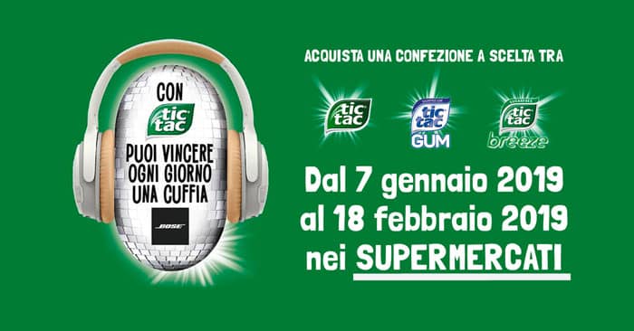 Concorso Tic Tac supermercati