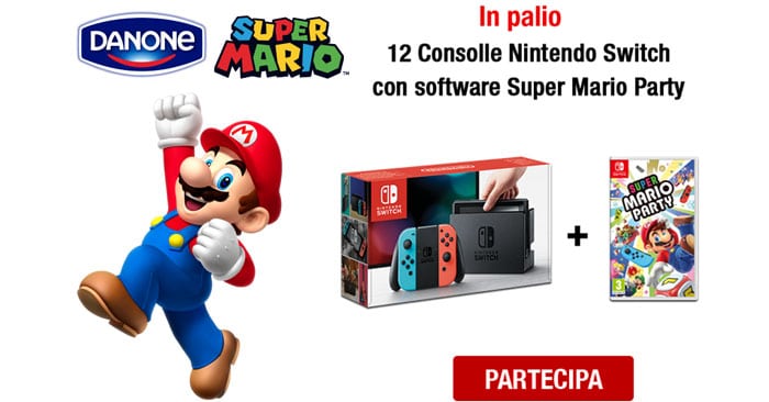 Concorso "Vinci Nintendo con Danone 2019"