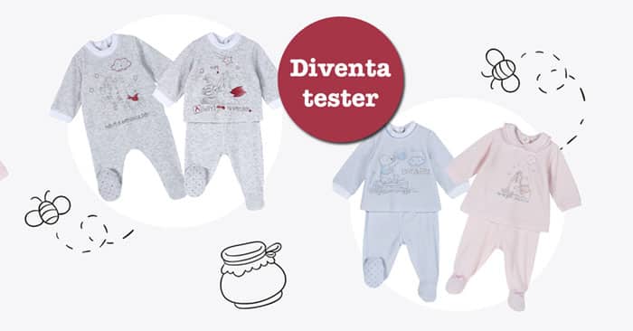 Diventa tester tutine Winnie the Pooh Chicco